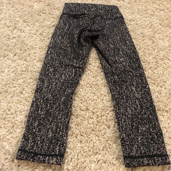 𝅺Lululemon wunder unders high rise leggings sz 2 - Picture 7 of 8